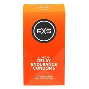 Презервативы с эффектом пролонгации EXS Delay, 12 шт.