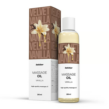 Массажное масло Satisfyer Massage Oil Vanilla, 250 мл