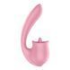 Вагинально-клиторальный вибратор с язычком Satisfyer Tongue Genius с имитацией кунилингуса