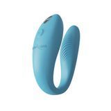 Смарт-вибратор для пар We-Vibe Sync GO Turquoise, тревел-кейс