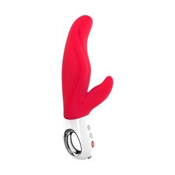 Вибратор-кролик для точки А Fun Factory LADY BI india red, 2 мотора, 12 режимов