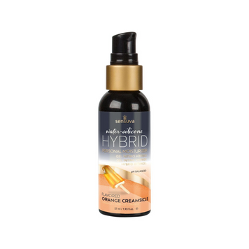 Смазка водно-силиконовая Sensuva Hybrid Orange Creamsicle 57мл без сахара, можно для оральных ласк
