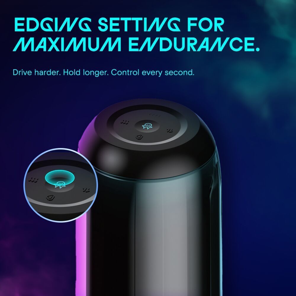Смарт-мастурбатор Kaotik Labs The Cocoon, режим edging, пульсации, подогрев до 42 &deg;C