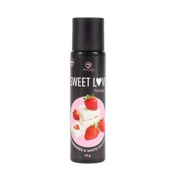 Гель для оральных ласк Secret Play Sweet Love Strawberry & White Chocolate, 55 мл