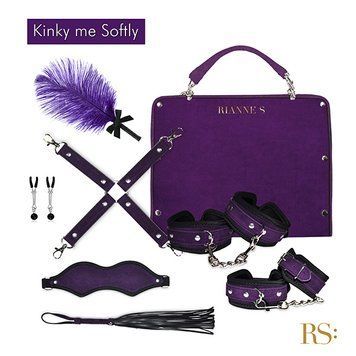 Подарунковий набір для BDSM RIANNE S &mdash; Kinky Me Softly Purple: 8 предметів для задоволення