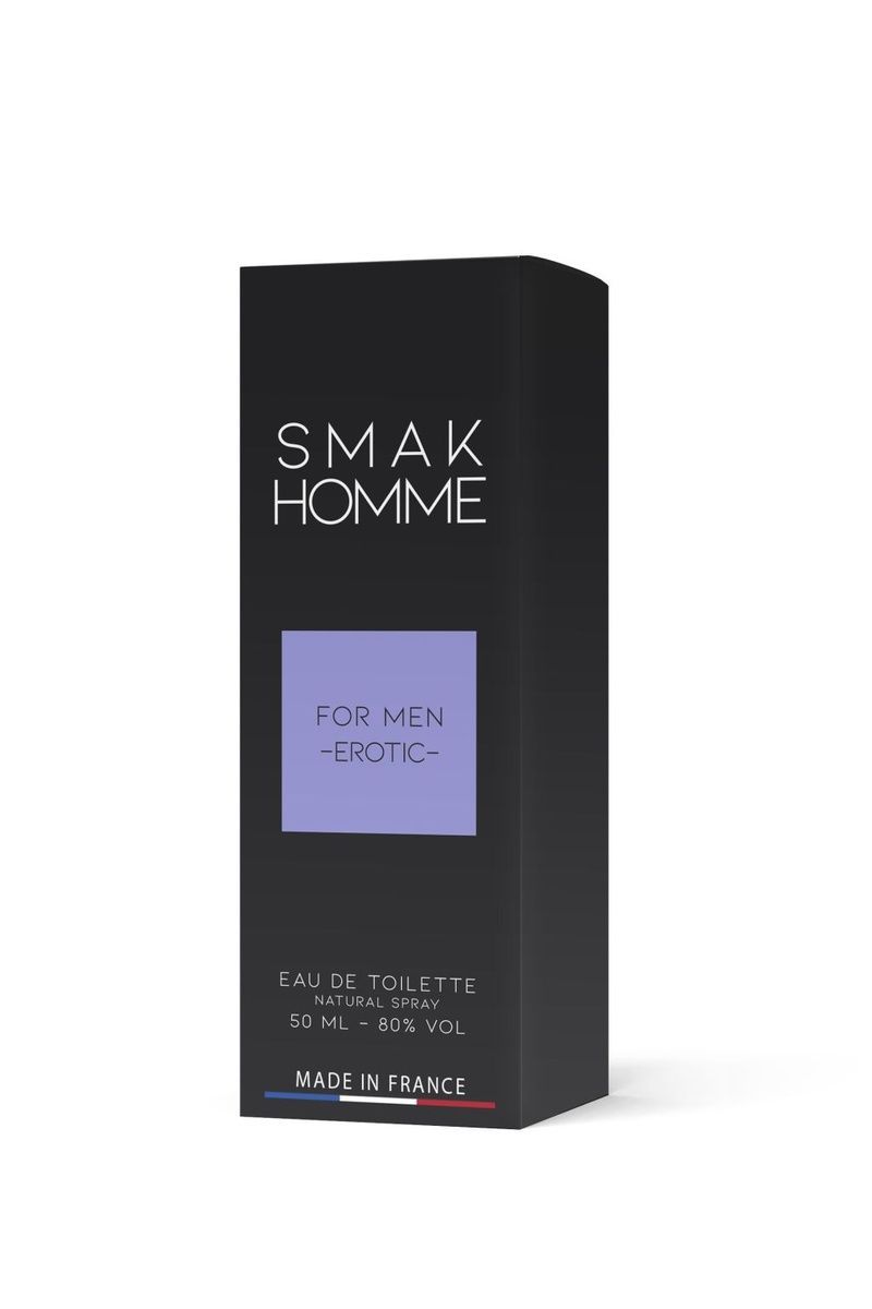 Чоловічі парфуми з феромонами та афродизіаками Smak Homme, 50 мл