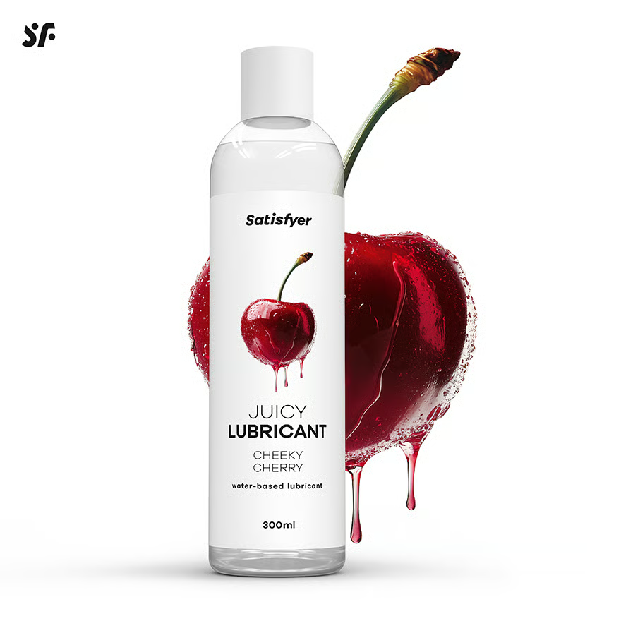 Лубрикант на водной основе Satisfyer Juicy Lubricant Cheeky Cherry water based 300 мл
