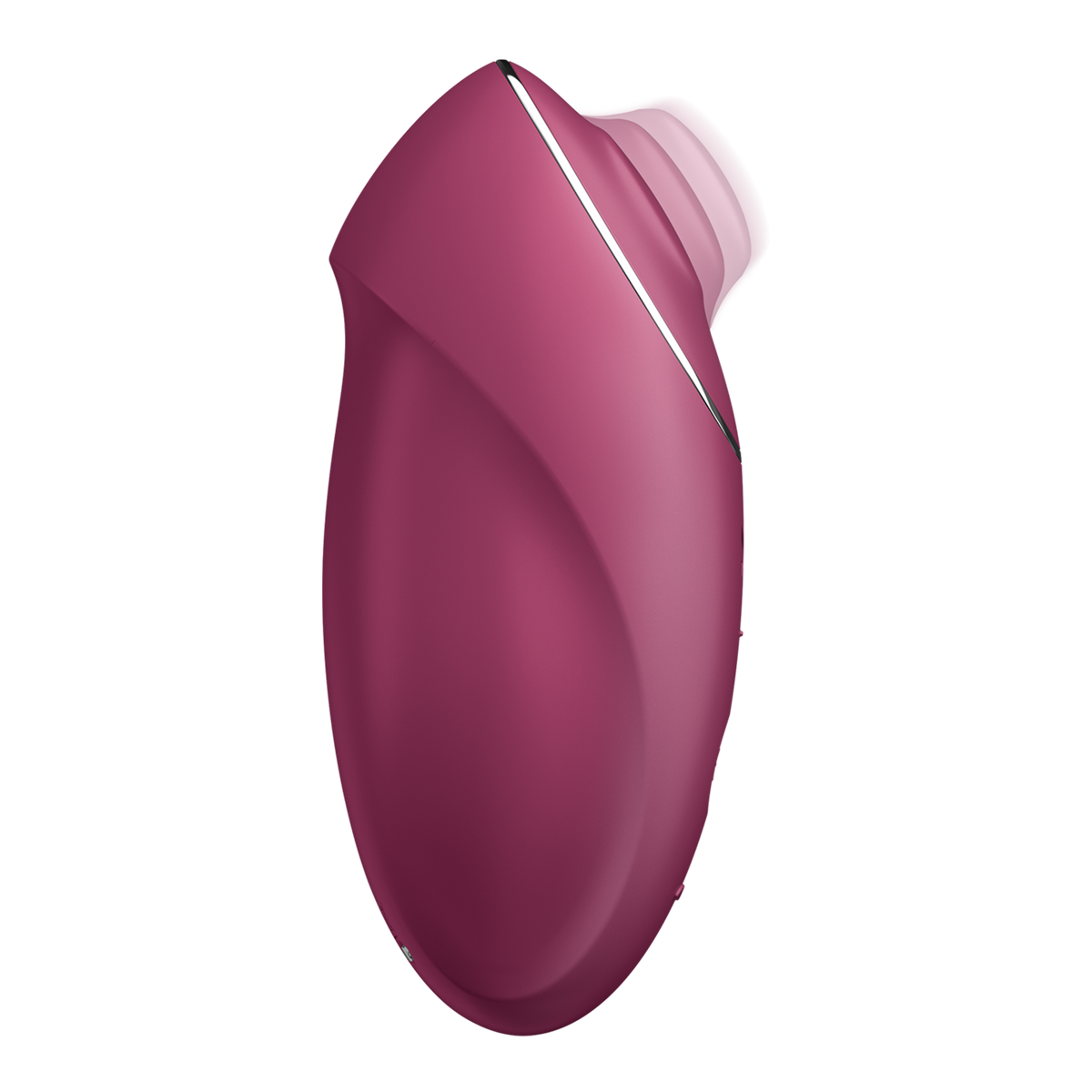 Вибростимулятор-пульсатор Satisfyer Tap & Climax 1 Red, эффект постукивания пальцем, 2 мотора