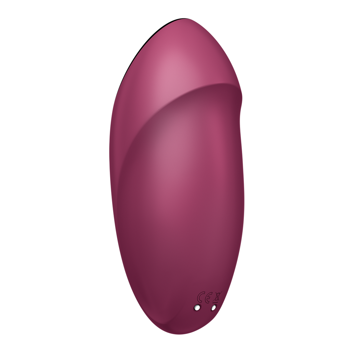 Вибростимулятор-пульсатор Satisfyer Tap & Climax 1 Red, эффект постукивания пальцем, 2 мотора