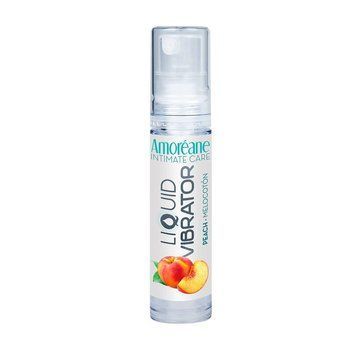 Лубрикант с эффектом вибрации Amoreane Peach (10 мл)