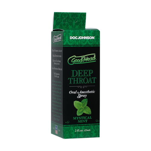 Спрей для минета Doc Johnson GoodHead DeepThroat Spray &ndash; Mystical Mint 59 мл для глубокого минета