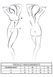 Боді Passion VELMORE BODY black S
