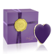 Вібратор-сердечко Rianne S: Heart Vibe Purple, 10 режимів, медичний силікон, подарункове паковання
