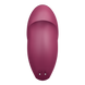 Вибростимулятор-пульсатор Satisfyer Tap & Climax 1 Red, эффект постукивания пальцем, 2 мотора