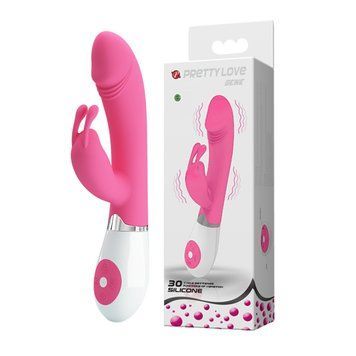 Вибратор-кролик Pretty Love Gene Vibrator Light Pink