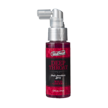 Спрей для глубокого минета Doc Johnson GoodHead DeepThroat Spray &ndash; Wild Cherry 59 мл