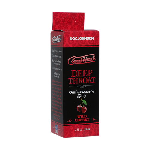 Спрей для минета Doc Johnson GoodHead DeepThroat Spray &ndash; Wild Cherry 59 мл для глубокого минета