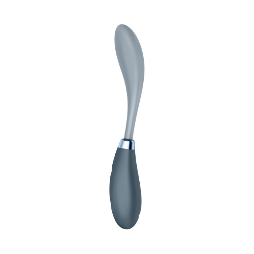 Вібратор Satisfyer G-Spot Flex 3 Grey, гнучкий стовбур із фіксацією положення