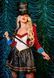 Костюм дресирувальниці Leg Avenue Ringmaster Costume, сукня, капелюх, S