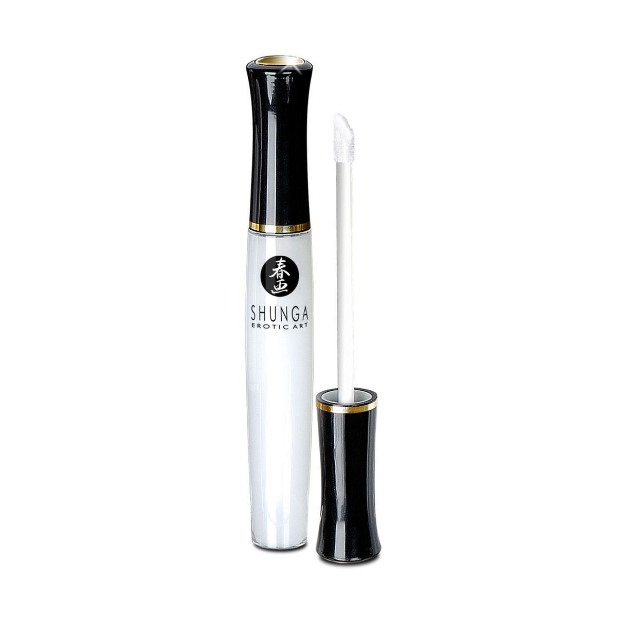 Стимулювальний блиск для губ Shunga LIPGLOSS &ndash; Sparkling Strawberry Wine (10 мл), ефект поколювання