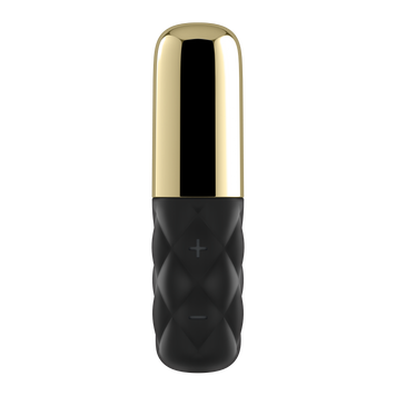 Потужний мінівібратор Satisfyer Sparkling Darling Gold зі знімним ковпачком, 16 режимів роботи