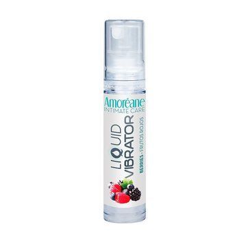 Лубрикант с эффектом вибрации Amoreane Berries (10 мл)