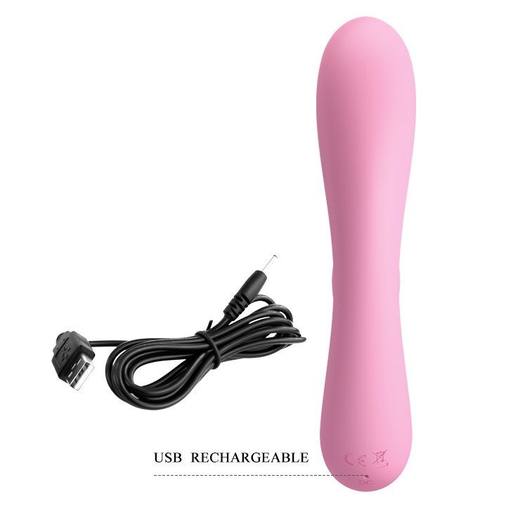 Минивибратор-кролик Pretty Love Hugo Vibrator Pink