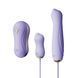 Набір 3в1 Zalo &ndash; UNICORN Set Violet, віброяйце, пульсатор, вакуумний стимулятор