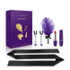 Романтичний подарунковий набір RIANNE S Ana's Trilogy Set I: помада-вібратор, затискачі, пов'язка