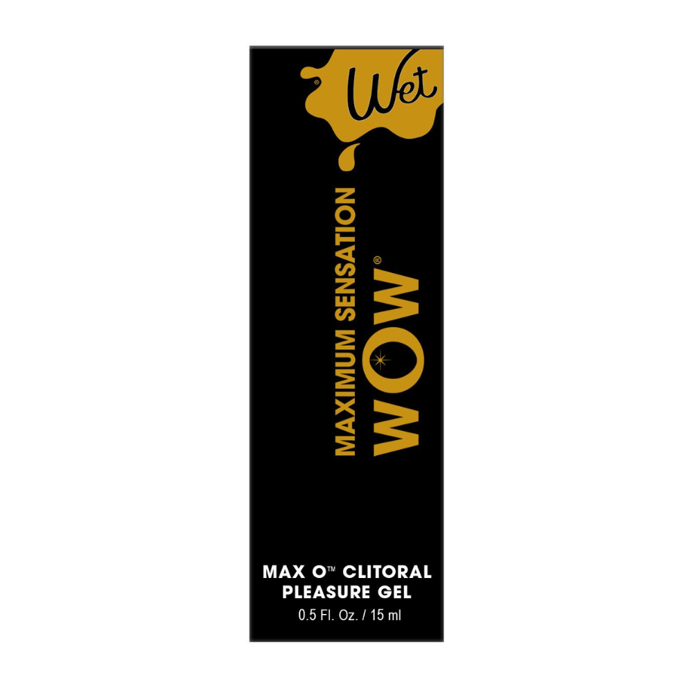 Возбуждающий гель для клитора Wet Wow Max O Clitoral Arousal Gel, легкое покалывание (15 мл)