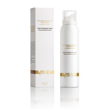 Массажная пенка с ароматом-афродизиаком Fizzy massage foam YESforLOV, 150 мл