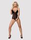 Сітчастий боді з відкритими сідницями Obsessive 841-TED-1 teddy, чорний, S/M