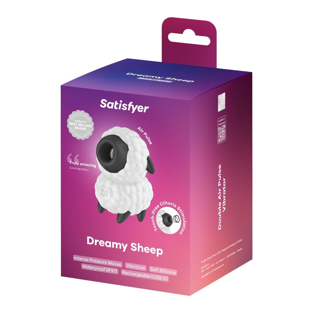 Вакуумний кліторальний стимулятор Satisfyer Cuties Dreamy Sheep