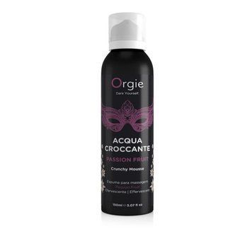 Массажная пенка Orgie &ndash; Acqua Croccante Passion Fruit (150 мл), эффект лопающихся пузырьков