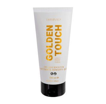 Возбуждающий гель для клитора Driminals Golden Touch Orgasm Booster, 30 мл, разогрев и покалывание