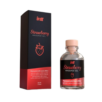 Массажный гель для интимных зон Intt Strawberry (30 мл)