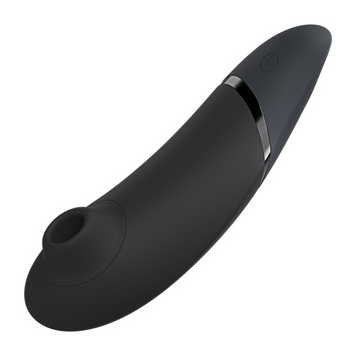 Вакуумный клиторальный стимулятор Womanizer Next Black, 3D Pleasure Air, 14 уровней интенсивности
