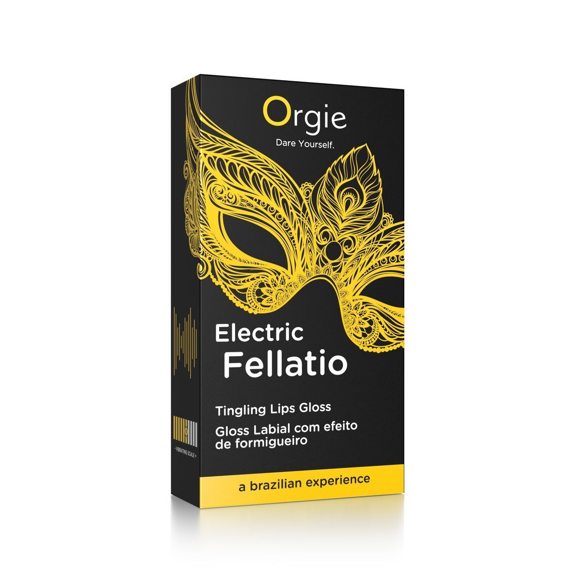 Стимулирующий блеск для губ Orgie Electric Fellatio Lips Gloss с эффектом вибрации, 10 мл