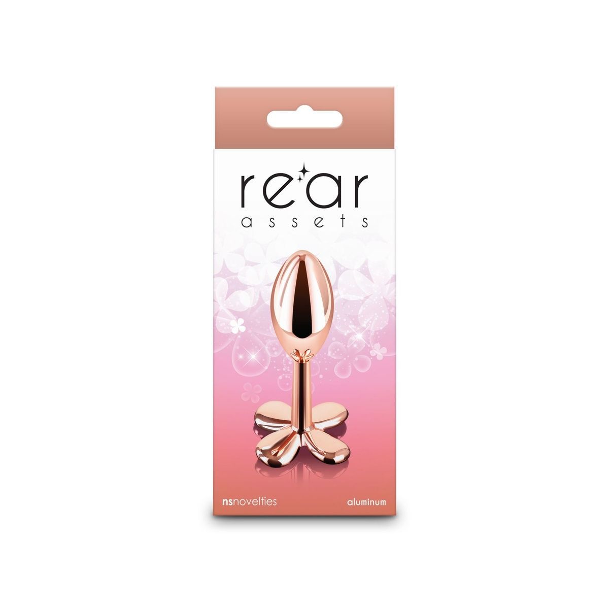 Анальна пробка NS Novelties Rear Assets - Clover - Rose Gold