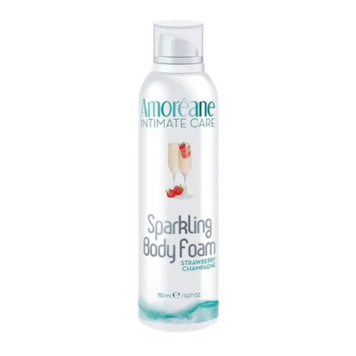 Массажная пена Amoreane Sparkling Body Foam Strawberry Champagne(150 мл)