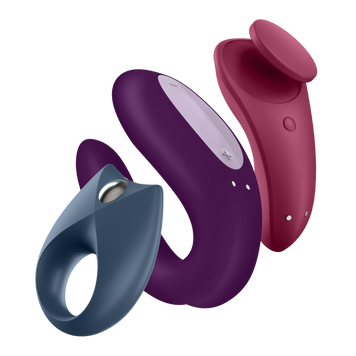 Набор Satisfyer Partner Box 3 (Double Joy, Sexy Secret + Royal One)