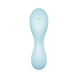 Вакуумный смарт-стимулятор с вибрацией Satisfyer Curvy Trinity 5 (Blue), управление со смартфона