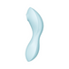 Вакуумный смарт-стимулятор с вибрацией Satisfyer Curvy Trinity 5 (Blue), управление со смартфона