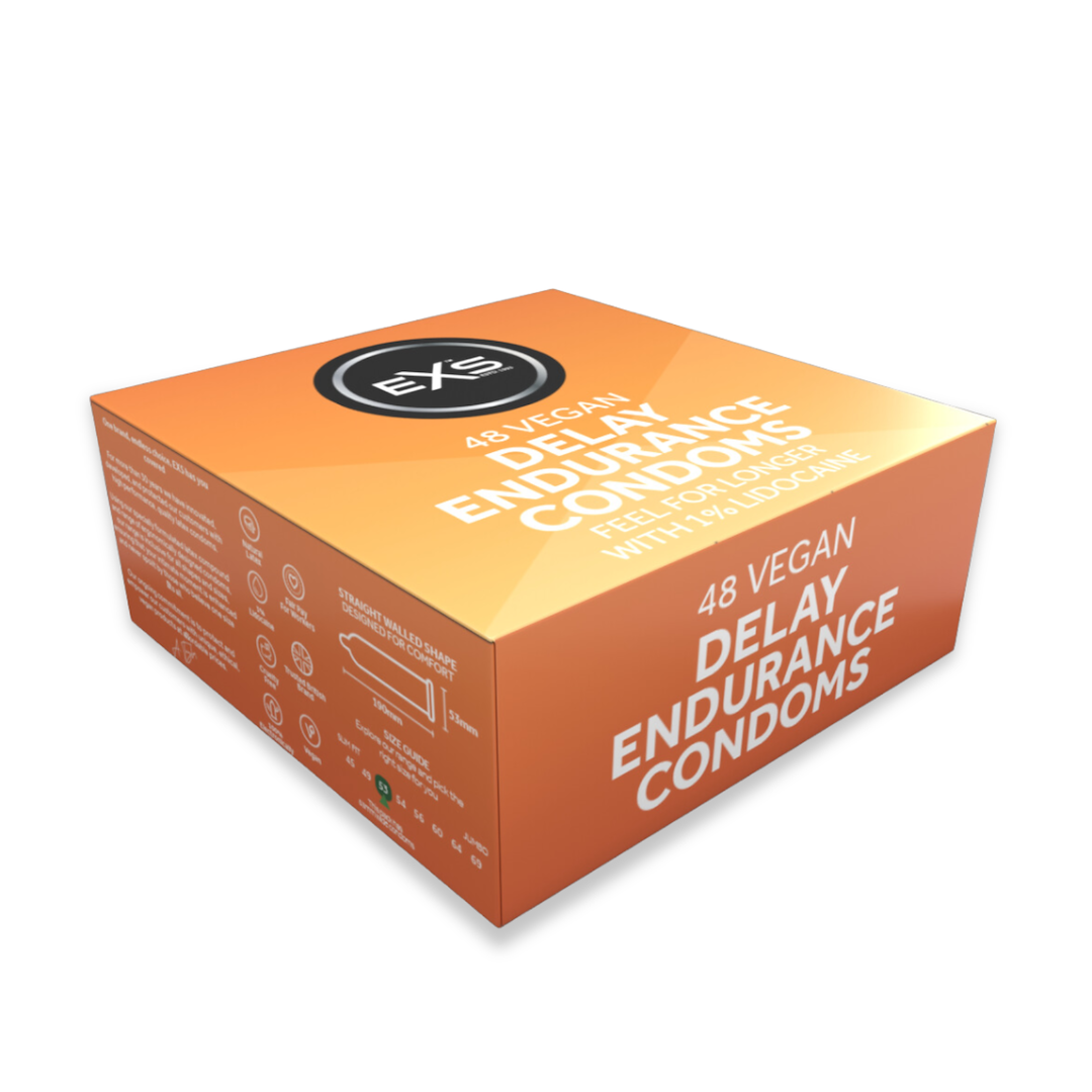 Презервативы с эффектом пролонгации EXS Delay, 48 шт