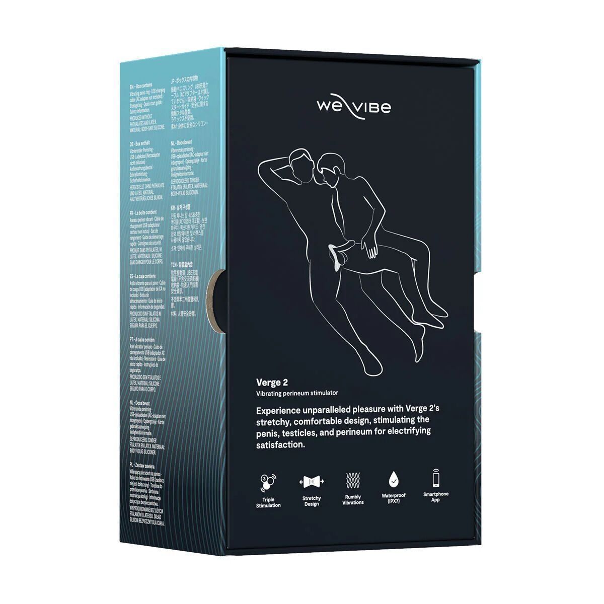 Смарт-виброкольцо WE-VIBE VERGE 2 Black