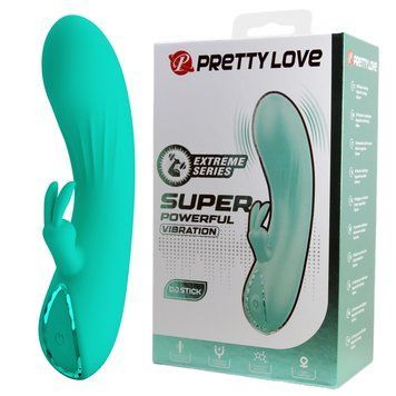 Вибратор-кролик Pretty Love DJ Stick Green