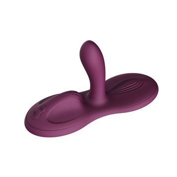 Sit-on-top смарт-вибратор Zalo &ndash; Flora Smart Vibrating Pad Velvet Purple, 9 моторов