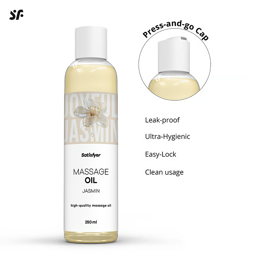 Масажна олія Satisfyer Massage Oil Jasmin, 250 мл