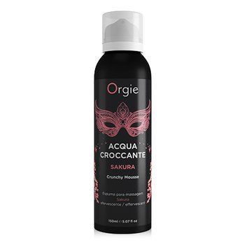 Массажная пенка Orgie &ndash; Acqua Croccante Sakura (150 мл), эффект лопающихся пузырьков