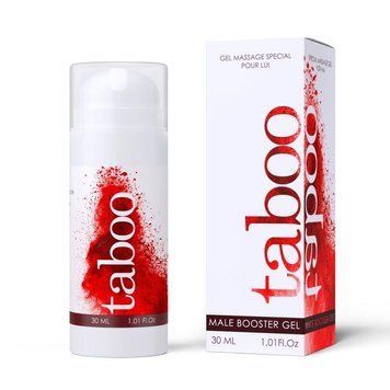 Стимулирующий гель для усиления эрекции Taboo Male Booster Gel, 30 мл